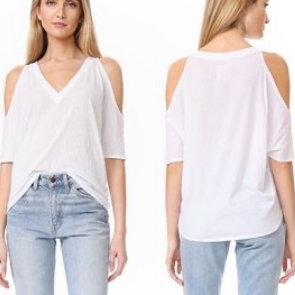 white cold shoulder CHASER